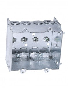 2104-LLE2 -TWO GANG METAL ELECTRICAL BOX
