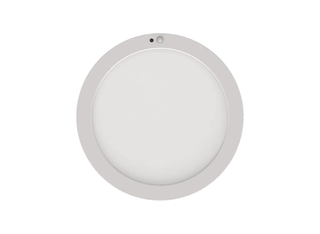 Votatec 9" Round LED Flush Mount with PIR Motion Sensor — 3-CCT