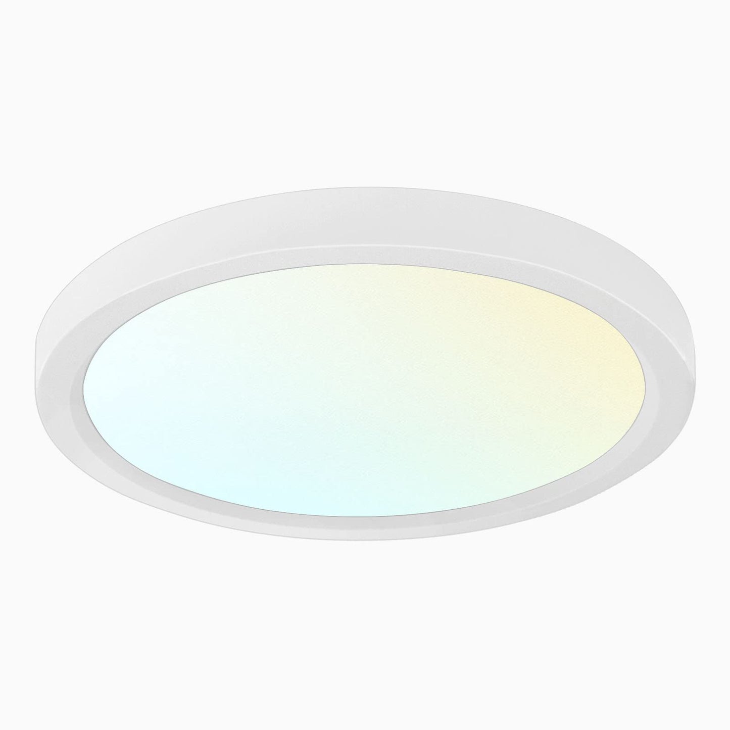 5/7/9/12/15in Dimmable ETL LED Flush Mount Ceiling Light Low Profile Ultra-Thin Round Panel Light for Kitchen Living Dining