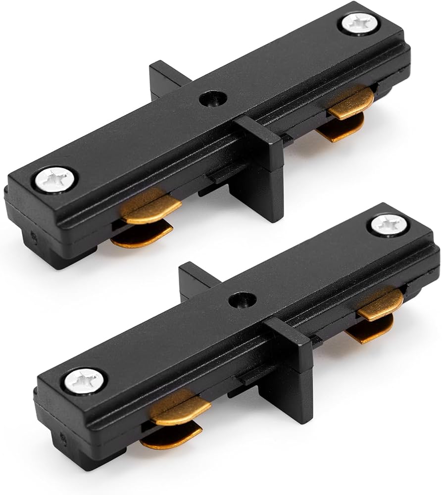 H-Track Straight Connector (I-Connector) White or Black