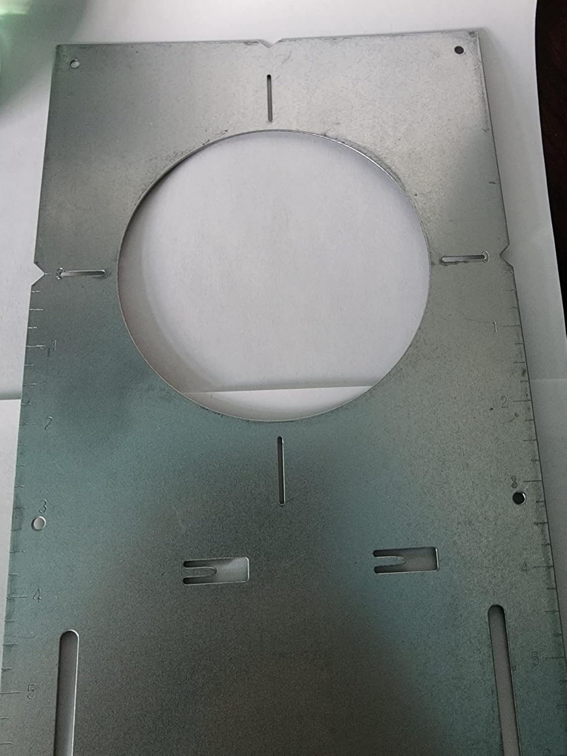 4 Inch Flat Mounting Plate, Rough-in Plate, New Construction Mounting Plate for 4 inch Pot lights