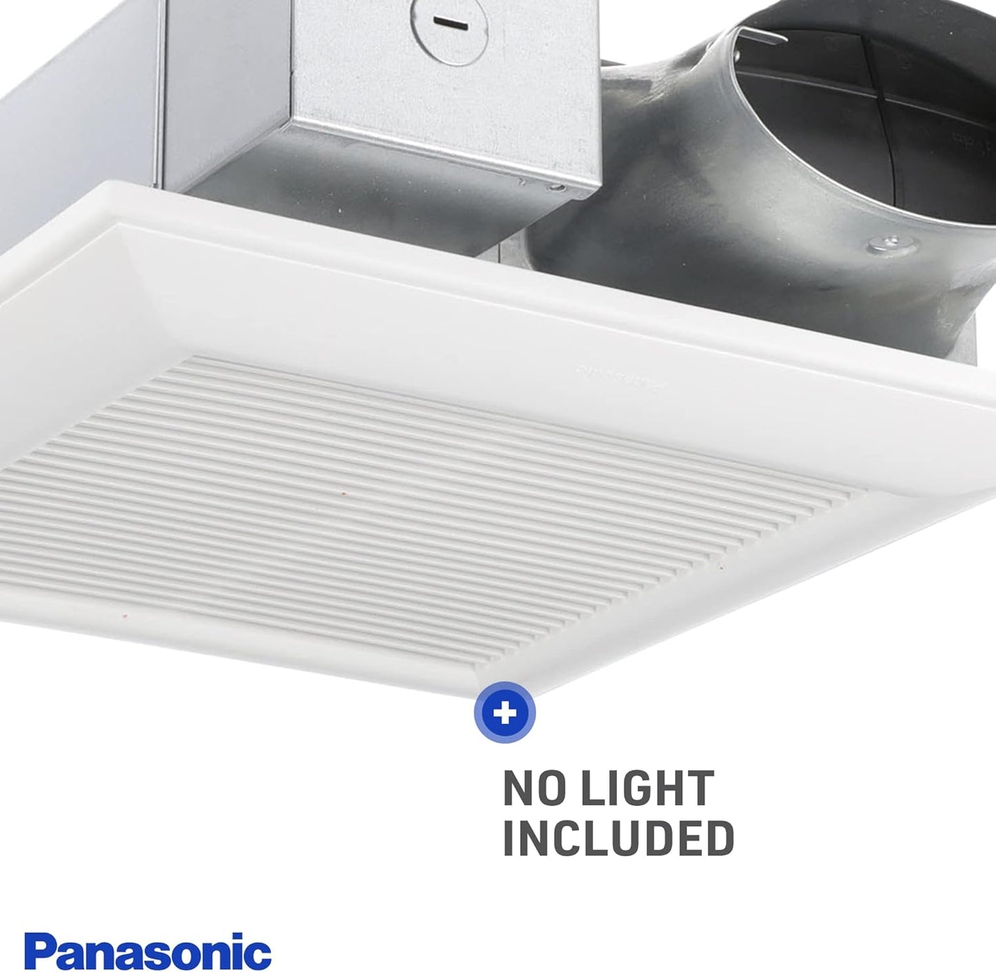 Panasonic FV-0510VS1 WhisperValue DC Ventilation Fan, 50-80-100 CFM , White