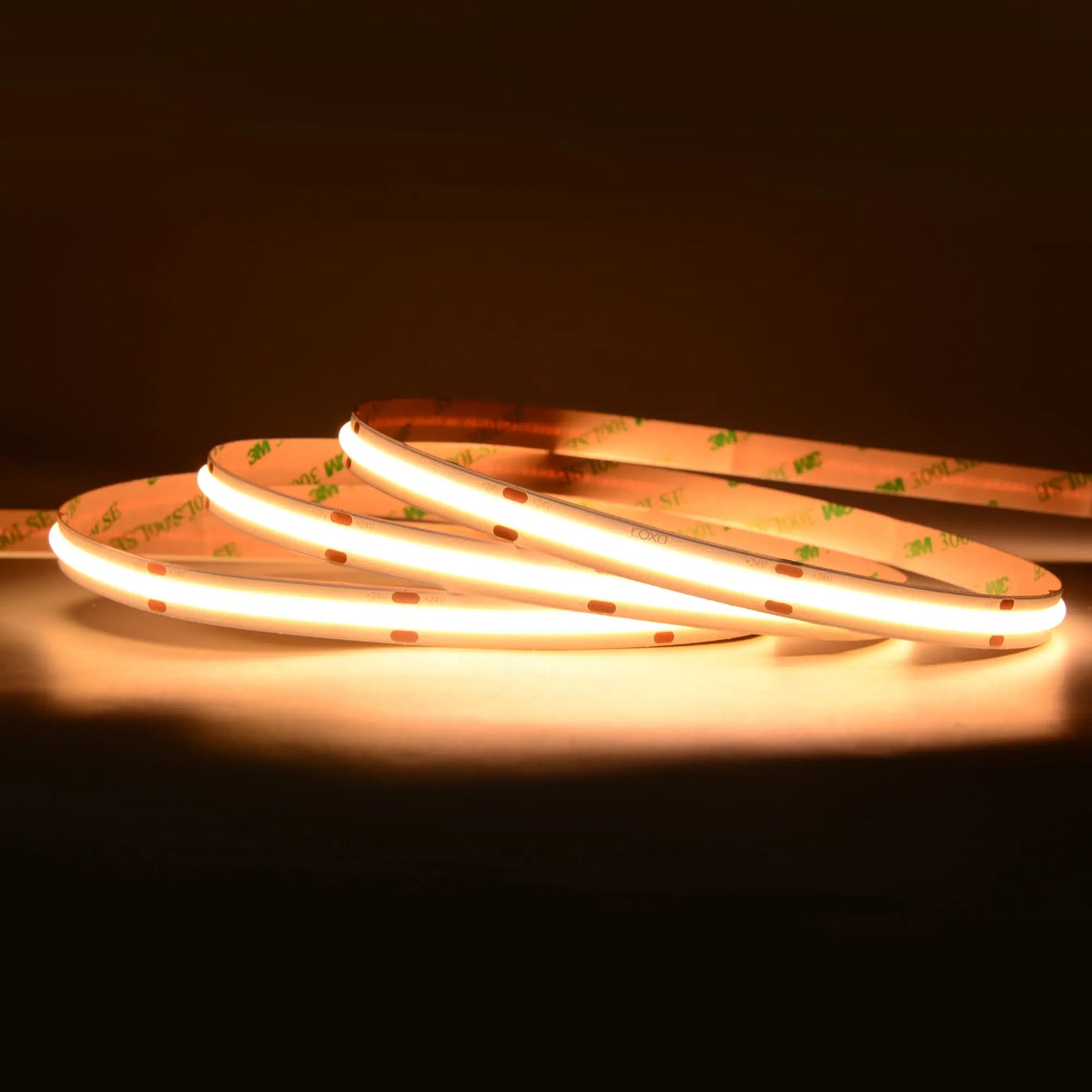 UL Listed 12V COB LED Strip Light ,480 LEDs/m ,High Density Flexible Tape Light ,RA90 Dimmable Led Lights.
