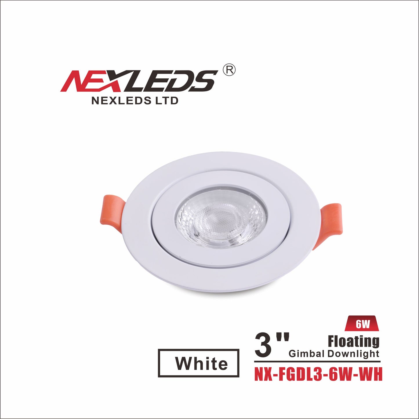 3″ Floating Gimbal Pot light – 5CCT-360 Degree Gimbal