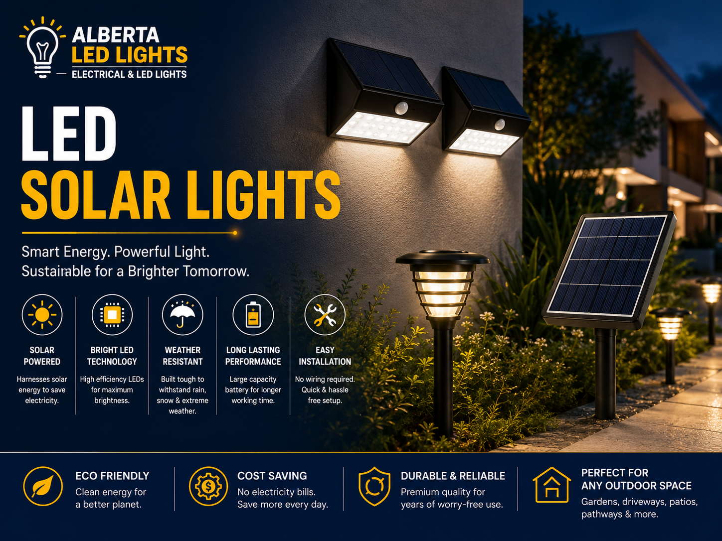 LED Solar Lights