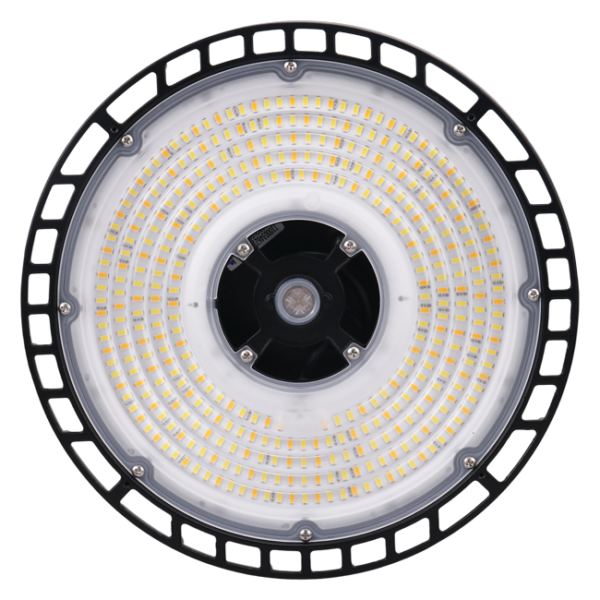 Votatec UFO LED High Bay 240W|120V-347V|CCT, Beam Angle & Wattage Adjustable, Black