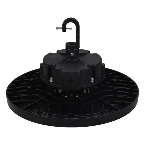Votatec UFO LED High Bay 240W|120V-347V|CCT, Beam Angle & Wattage Adjustable, Black