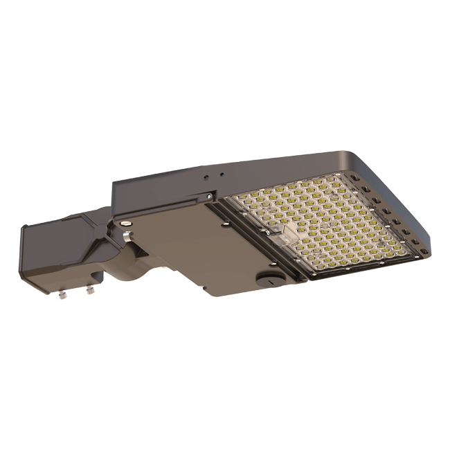 Votatec LED Shoebox Area Light 100W/120W/150W ADJ,3CCT, Photocell,Type III, IP65
