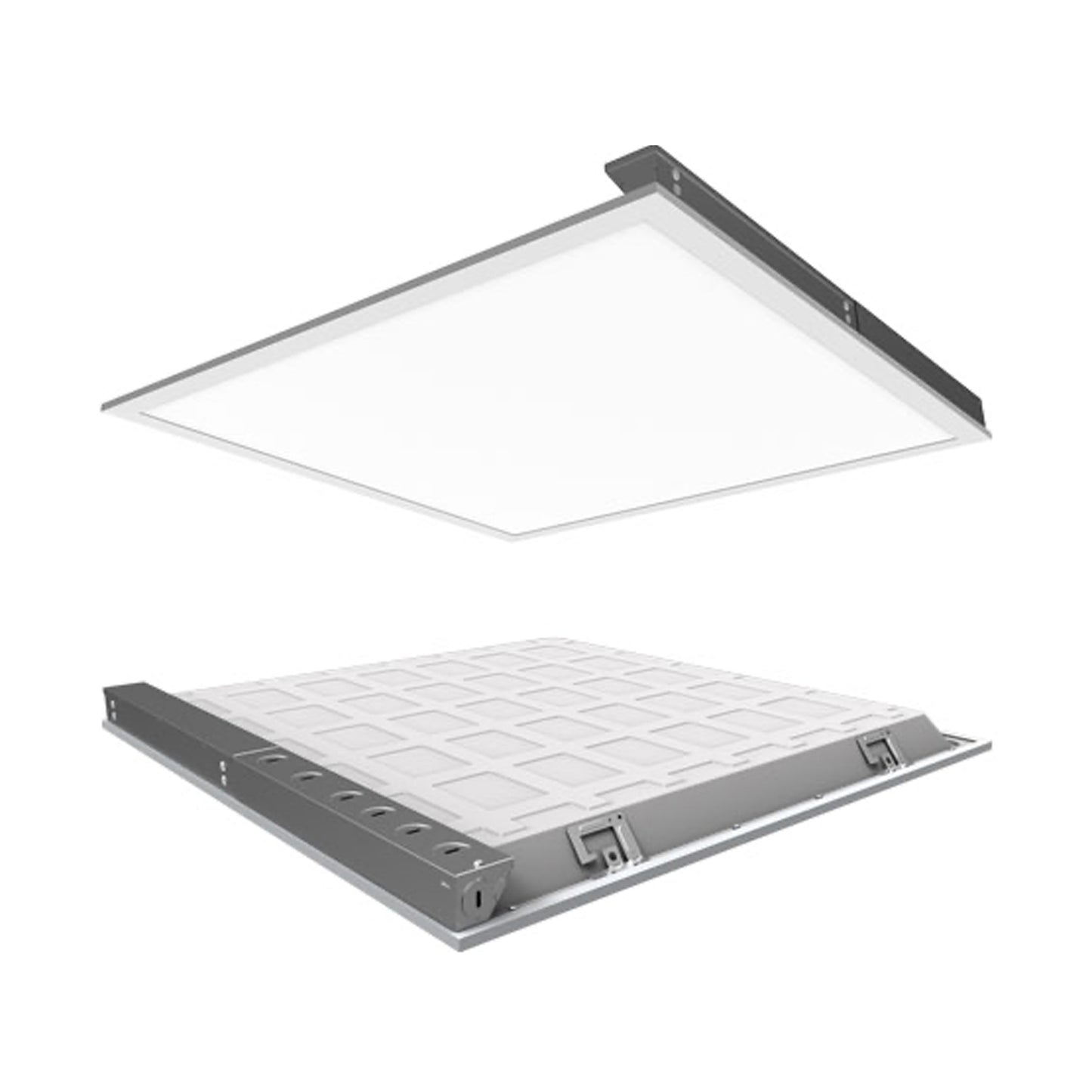 4 Pack 2'x2' Back Lit LED Panel Light 3 Wattage And 3CCT Selectable cETL 120-347V, 0-10V Dimmable
