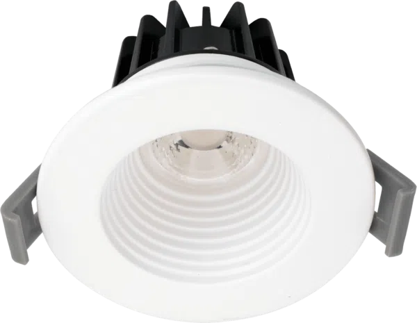 Votatec 2" Baffle Downlight — 5-CCT, Round & Square (White/Black)