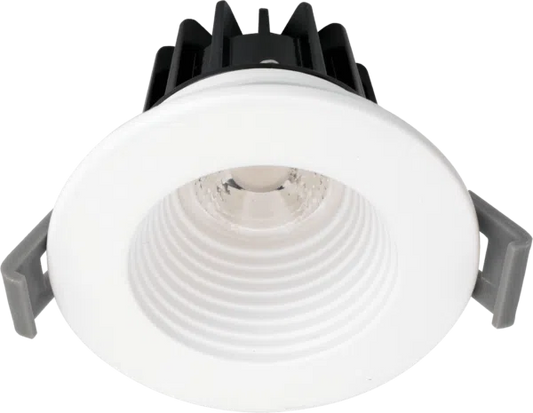 Downlight Votatec 2 po avec déflecteur — 5 températures de couleur, rond et carré (blanc/noir)