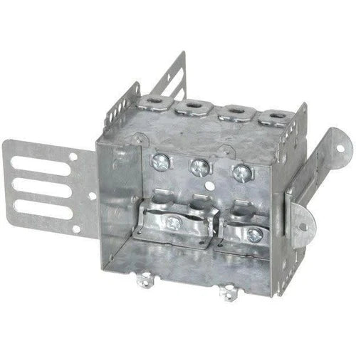 2104-LSSA2X - 2 1/2 DEEP - TWO GANG W/WARPAROUND BRACKET
