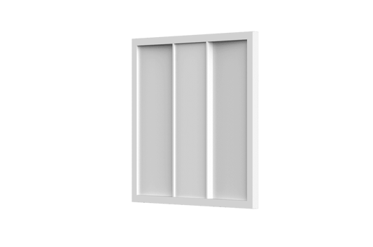 Votatec 2x2 Architectural LED Troffer — 3-Way CCT & Watt Adj, 100-347V
