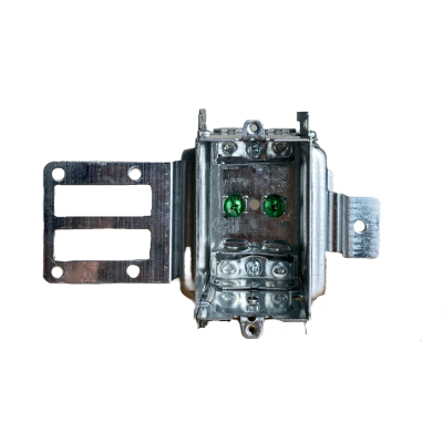 3104-LSSAX| Steel Stud | Single Device Gangable Box with KO 3" x 2" x 2 1/2", 16 Cu. Inch