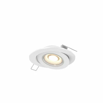 Slim Gimbal 360 degree 4″ Round 9W 810LM  Dimmable 5CCT