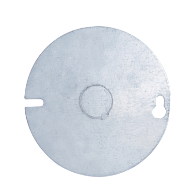 54C6 | 4 INCH OCTAGON BOX COVER WITH 1/2" KNOCKOUT