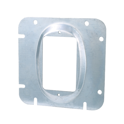 72C13 - 4-11/16 SQUARE COVER 1/2 RAISED,MUD RING ( 10 PACK)