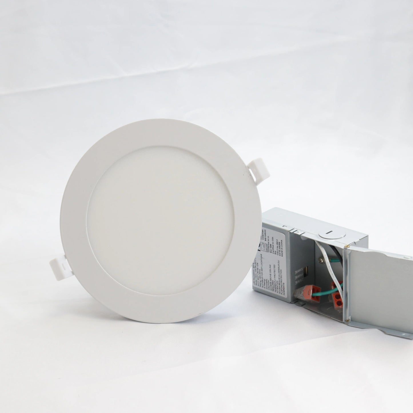 Slim Panel 6″ Round 12W 1000LM White Dimmable