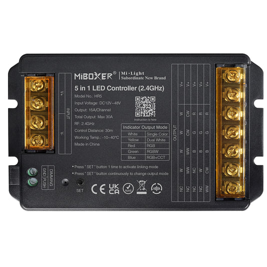 HR5 5 in 1 LED Controller (2.4GHz) Output Max 30A
