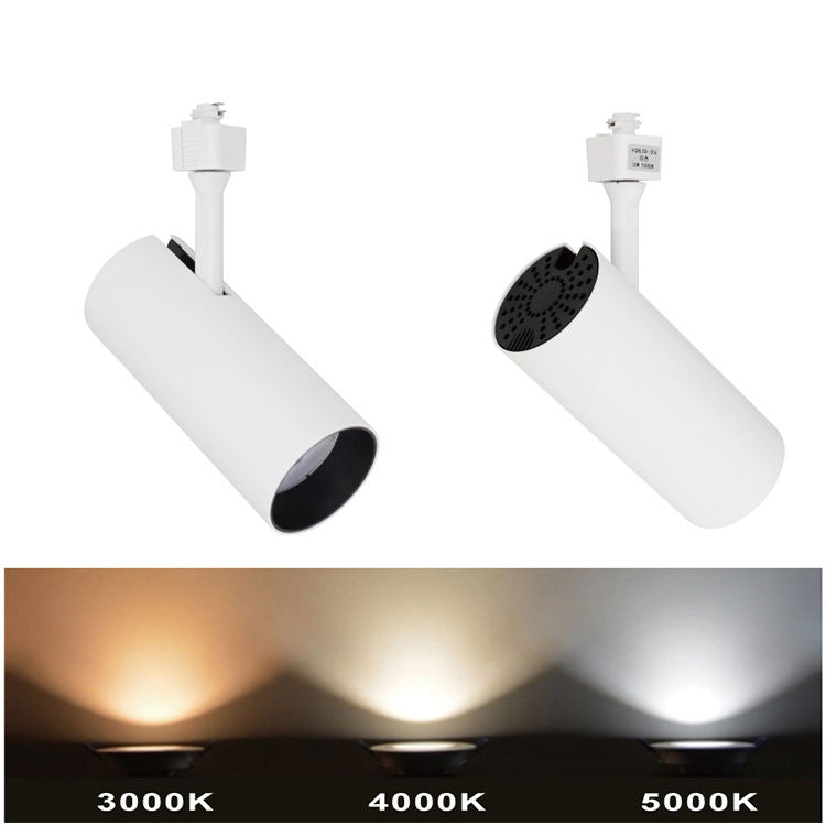 Lighthouse Indoor Led Track Light Heads - 30W & 3CCT, 3 wire (H-type )