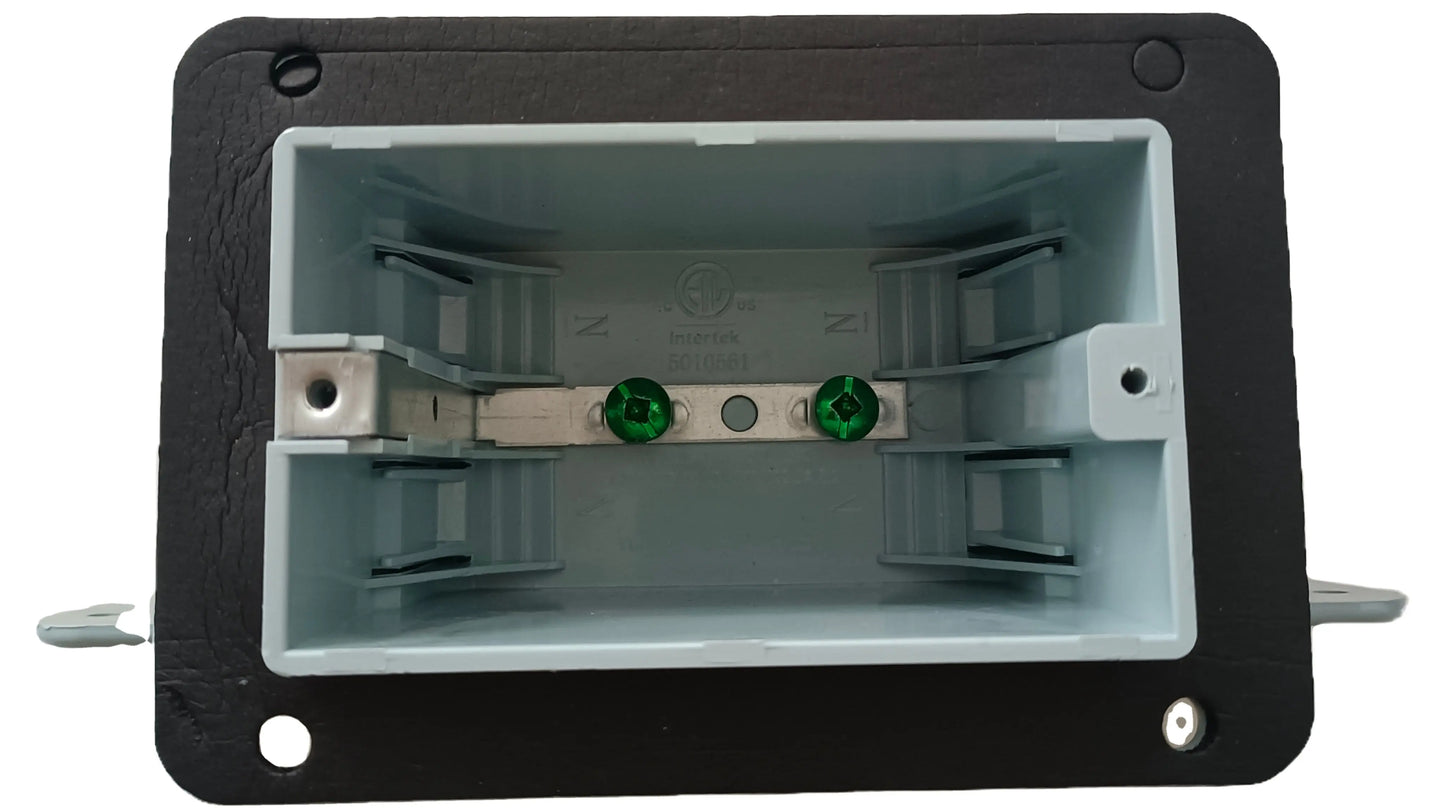 SLH-2A- PLASTIC DEVICE BOX, VAPOUR PROOF, TWO GANG