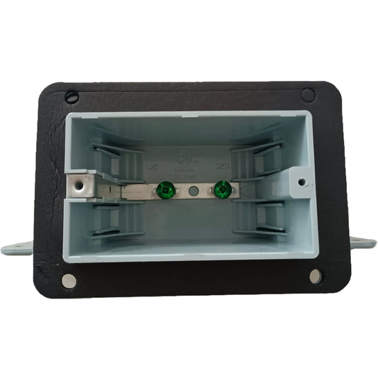 SLH-2A- PLASTIC DEVICE BOX, VAPOUR PROOF, TWO GANG