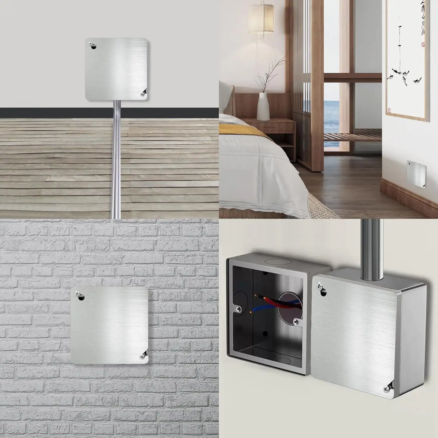 52C1 | SQUARE BOX COVER 4"