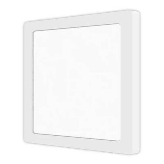 Plafonnier LED carré 7 po Votatec, 3CCT réglable, intensité variable
