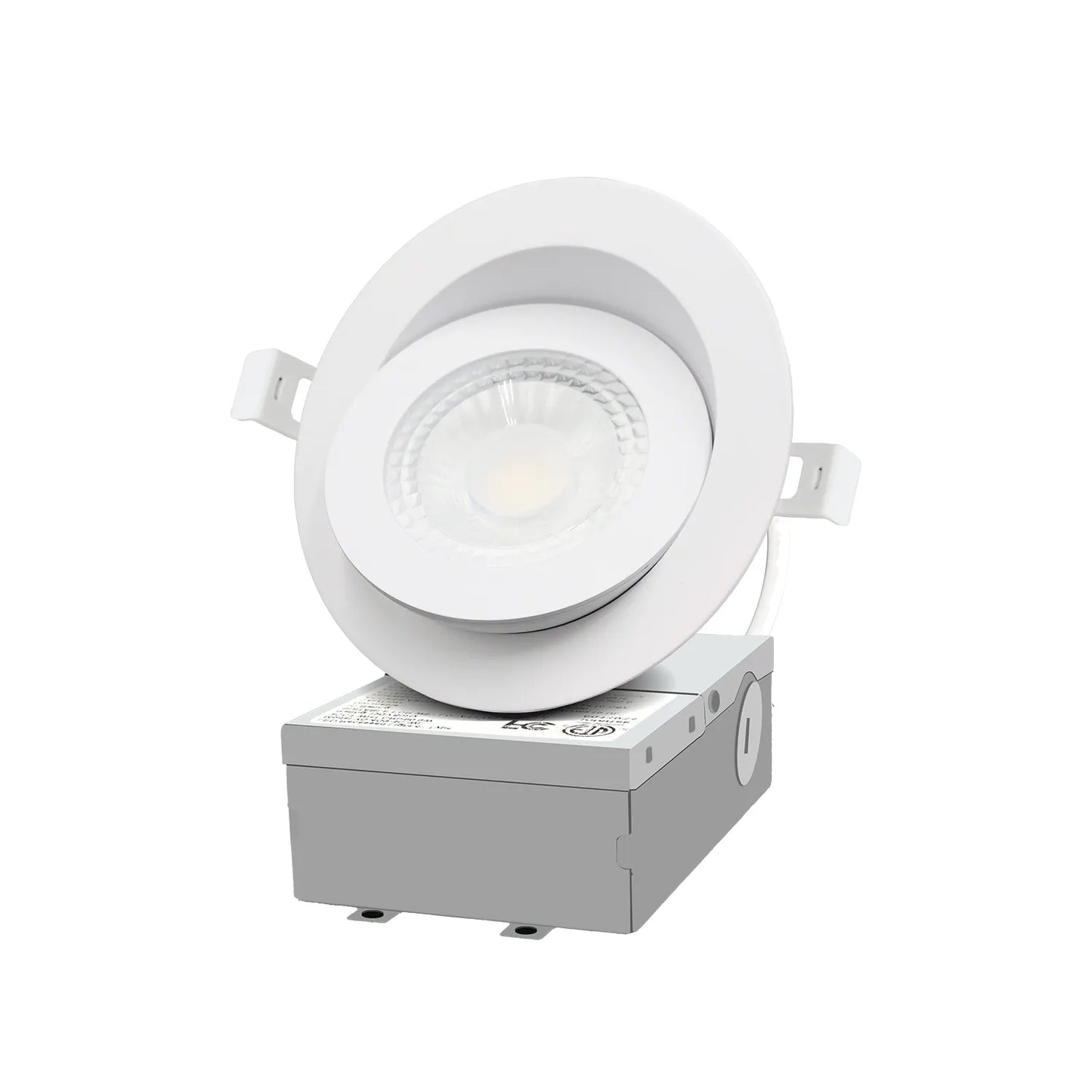 Slim Gimbal 360 degree 4″ Round 9W 810LM  Dimmable 5CCT