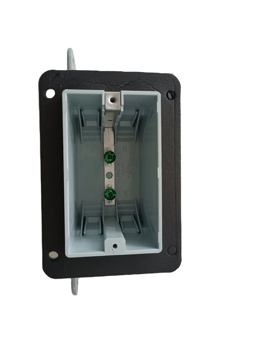 SLH-1A- PLASTIC DEVICE BOX, VAPOUR PROOF, SINGLE GANG