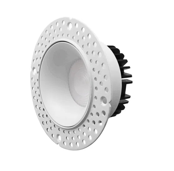 Votatec 3" Trimless LED Pot Light — 5-CCT Adjustable (White/Black)