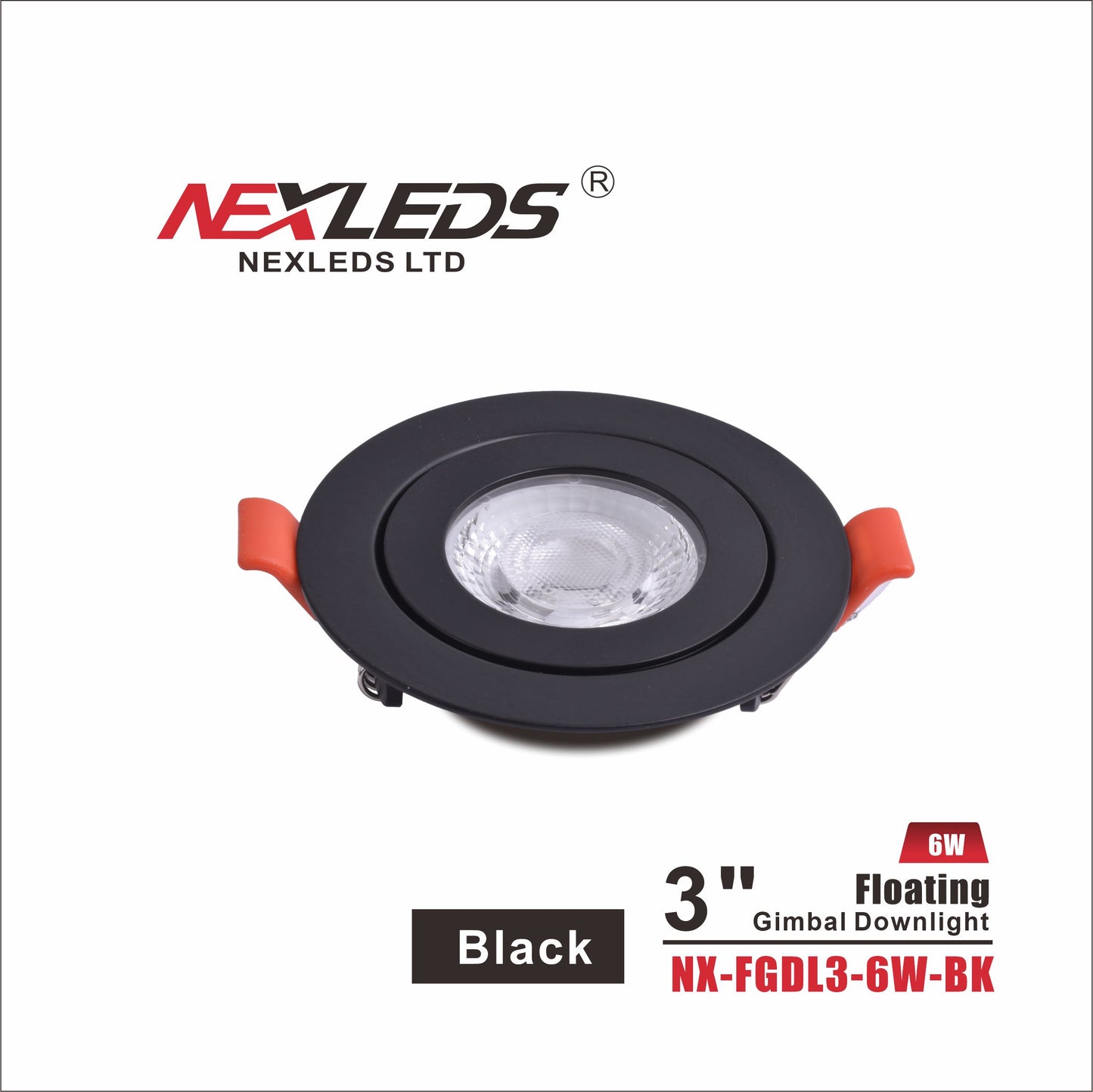 3″ Floating Gimbal Pot light – 5CCT-360 Degree Gimbal