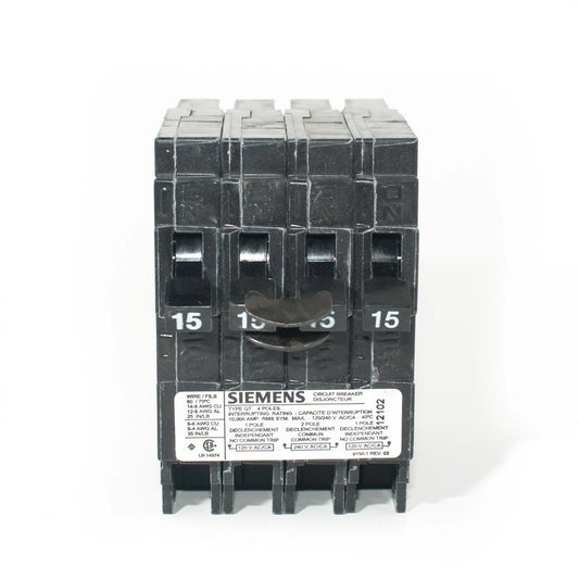 Siemens Quad Breakers