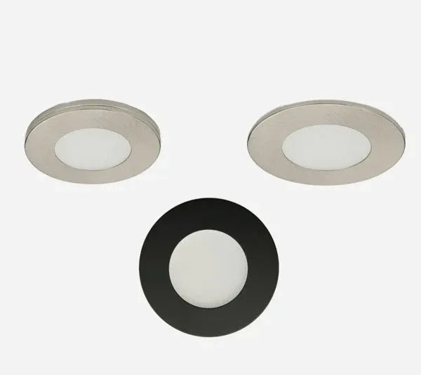 2" LED Slim Cabinet Puck Light. Surface Mounted. No hole required
