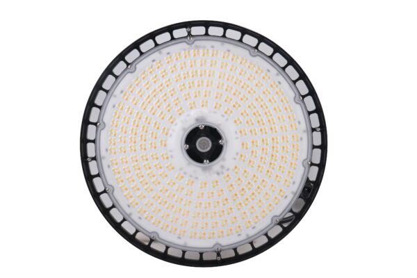 UFO LED High Bay 240W|120V-347V|27000-36000lm, Wattage & CCT Selectable, Black