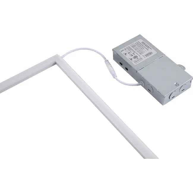 Votatec 2x4 T-Bar Frame LED Light  5Way CCT & Wattage Adjustable, 100-347V
