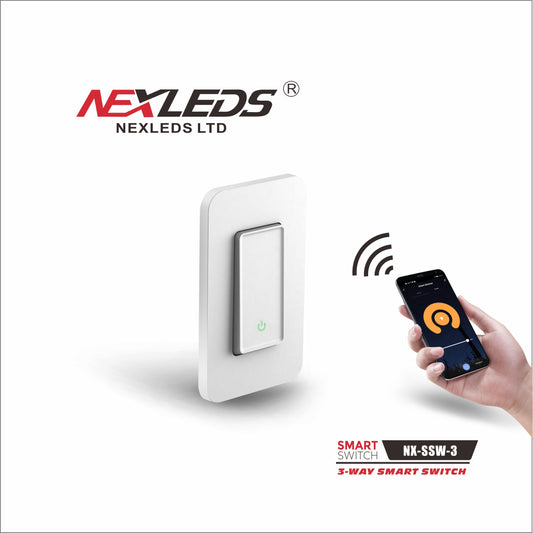 3-Way Smart Switch — WiFi, 15A Relay, App Control (ETL)