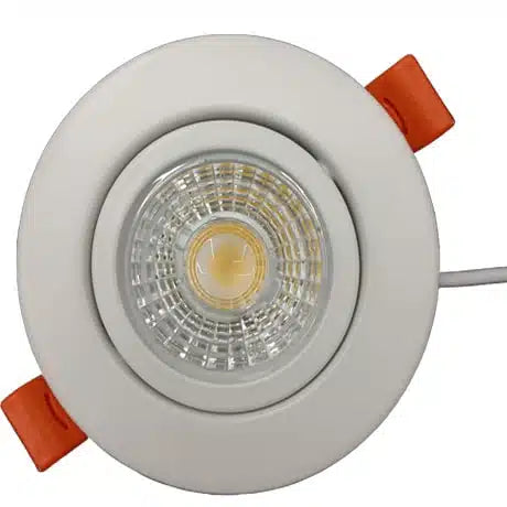 Votatec 3" Gimbal LED Pot Light  5CCT Adjustable, Dimmable (White/Black/Square)