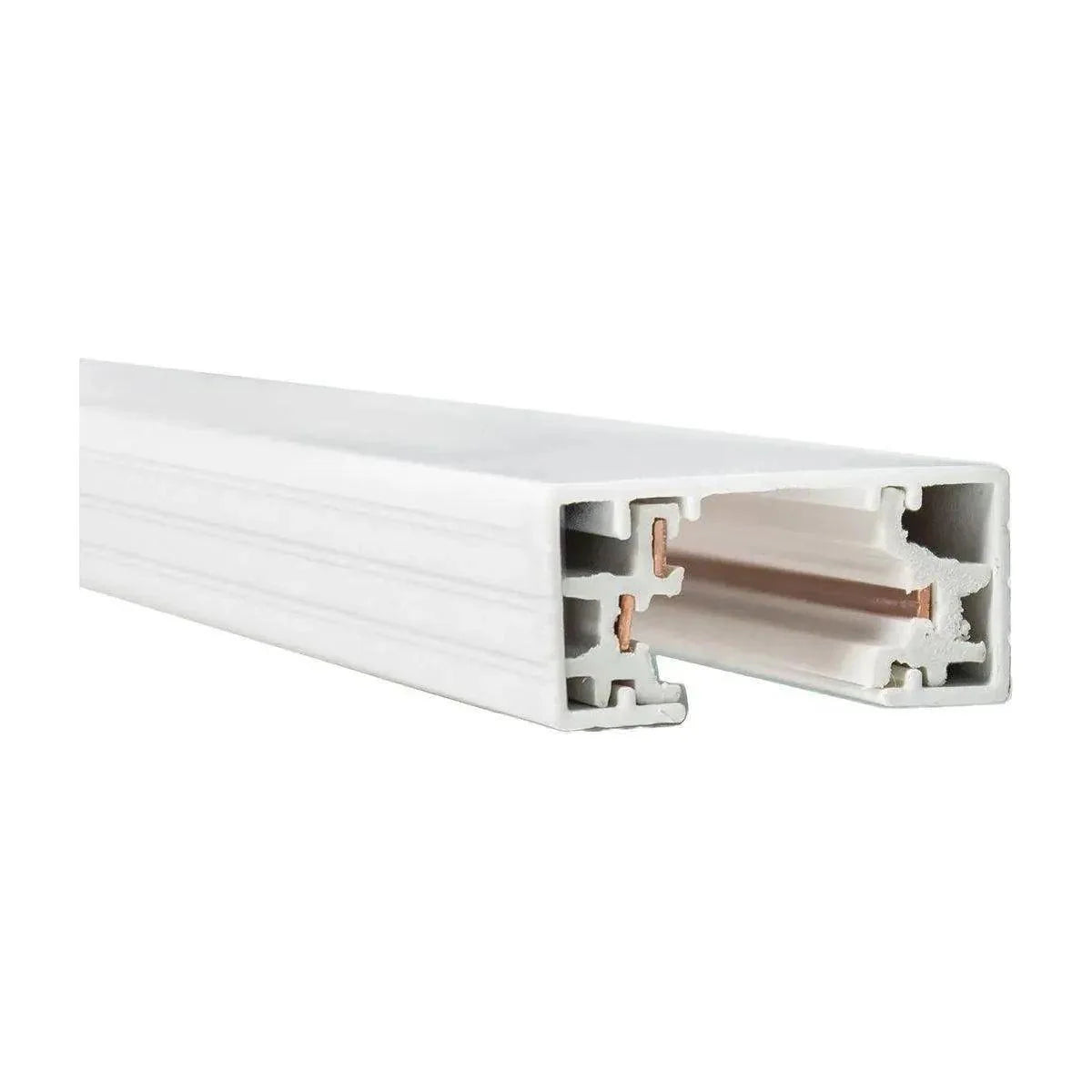 Votatec H-Track Rail 4 ft , 3 wire, Single Circuit led track , White or Black